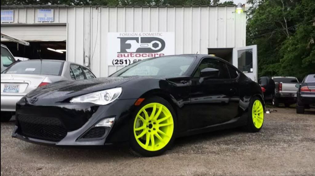 photo 2 Scion FR-S custom wheels Gram Lights 57Xtreme 17x9.0, ET +40, tire size X R17. x ET