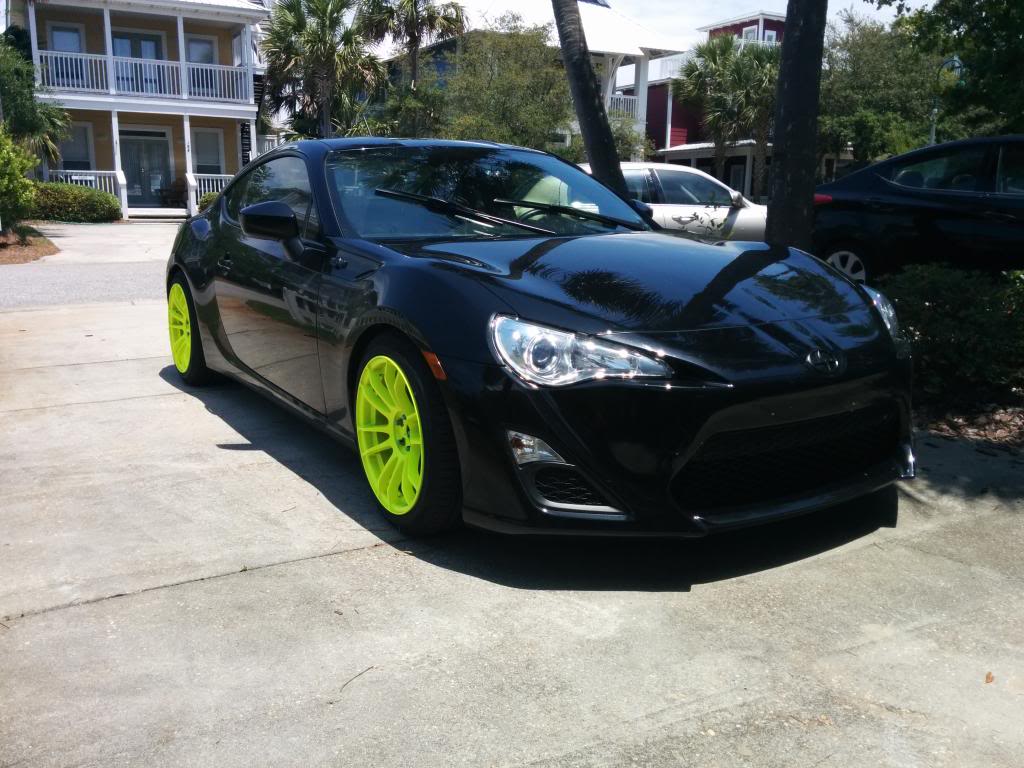 photo 4 Scion FR-S custom wheels Gram Lights 57Xtreme 17x9.0, ET +40, tire size X R17. x ET