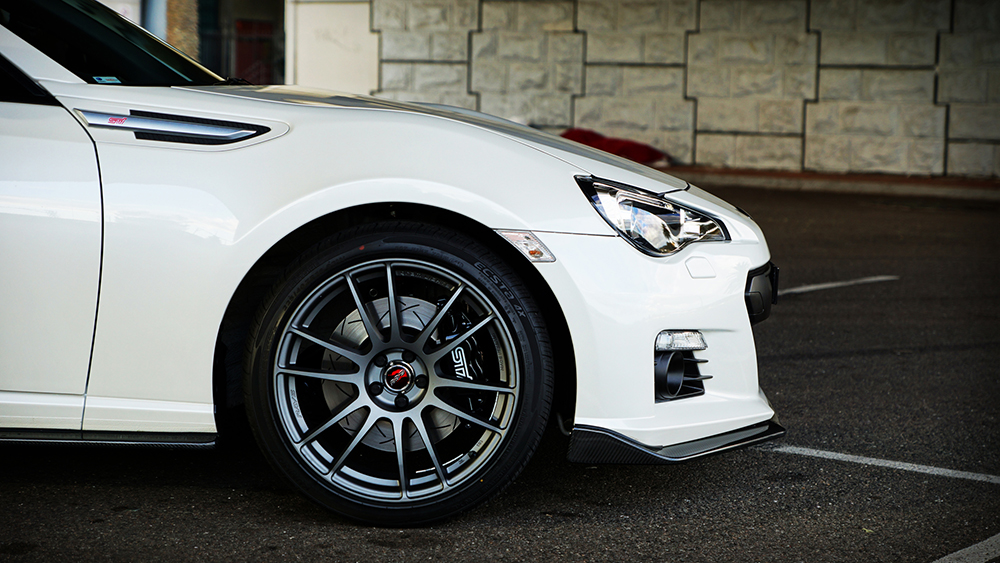 photo 1 Subaru BRZ custom wheels Gram Lights 57Xtreme 18x8.5, ET +33, tire size X R18. x ET