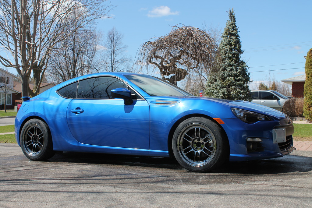 photo 2 Subaru BRZ custom wheels Enkei RPF1 17x9.0, ET +35, tire size 245/40 R17. x ET 