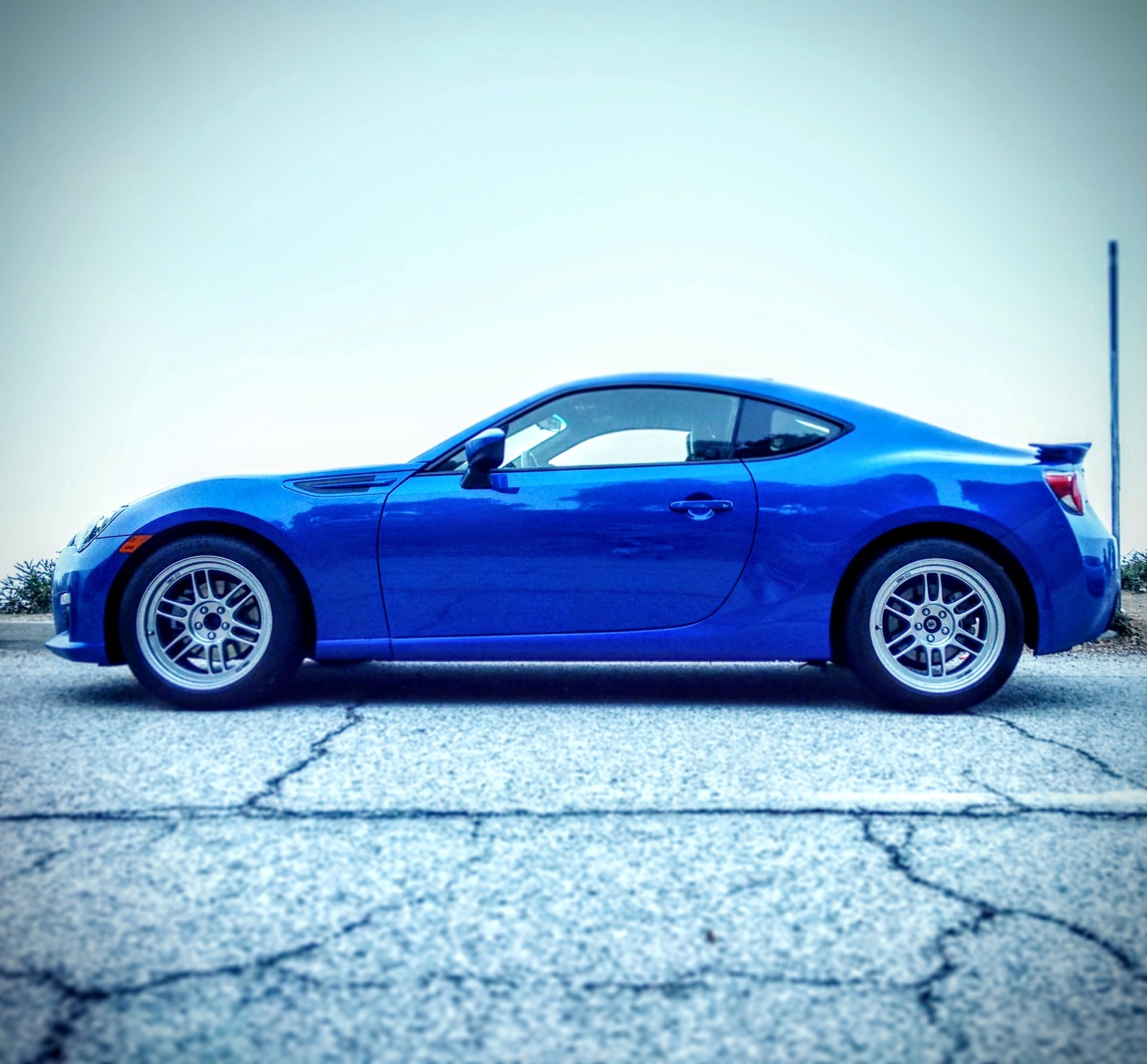 photo 2 Subaru BRZ custom wheels Enkei RPF1 17x9.0, ET +35, tire size 245/45 R17. x ET 