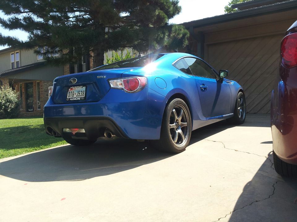 photo 2 Subaru BRZ custom wheels Gram Lights 57Maximum 18x8.5, ET +45, tire size 245/40 R18. x ET 