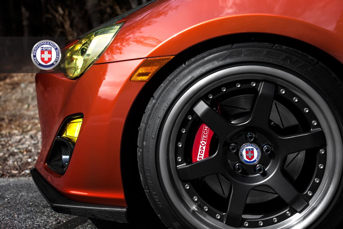 photo 1 Scion FR-S custom wheels HRE C106 18x9.0, ET +35, tire size X R18. x ET 
