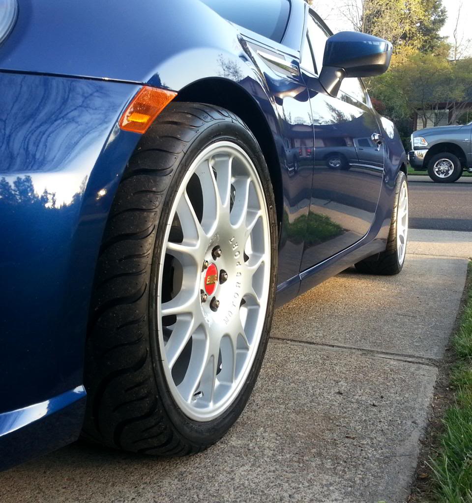 photo 4 Subaru BRZ custom wheels Kingpin KP 307 18x8.0, ET +35, tire size 245/35 R18. 18x9.0 ET+35