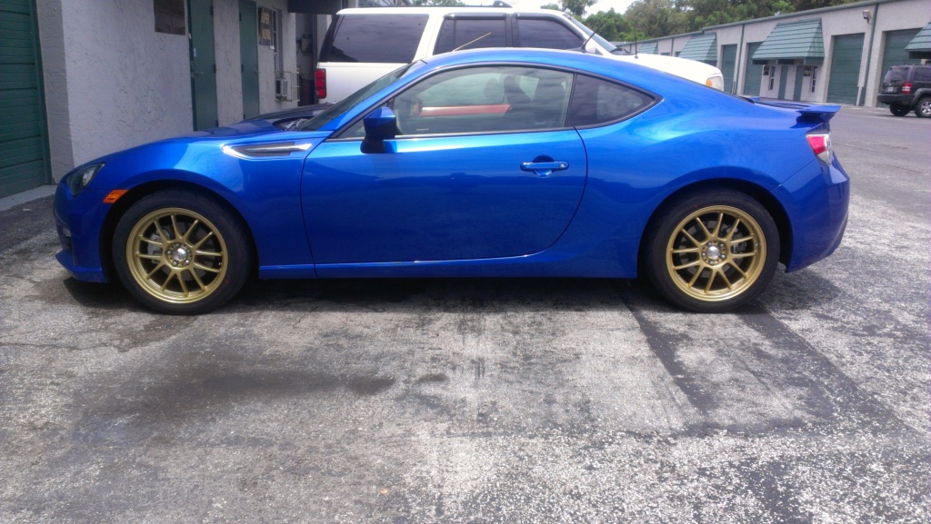 photo 3 Subaru BRZ custom wheels Konig Daylight 17x7.0, ET +40, tire size 215/45 R17. x ET 