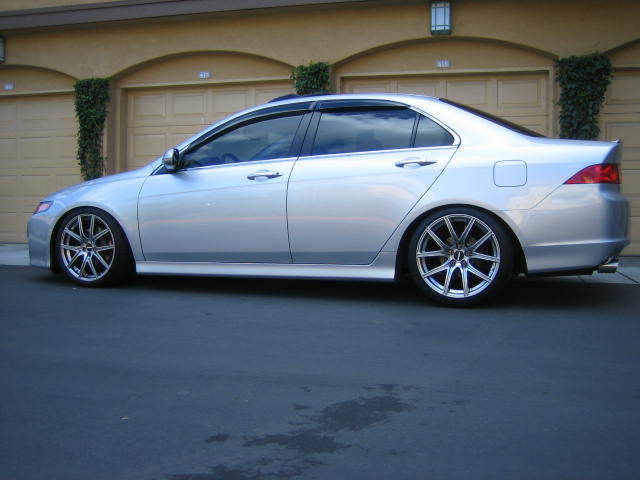 photo 2 Acura TSX custom wheels AME Tracer FS01 18x8.0, ET +35, tire size 215/40 R18. 18x9.0 ET+40 225/40 R18