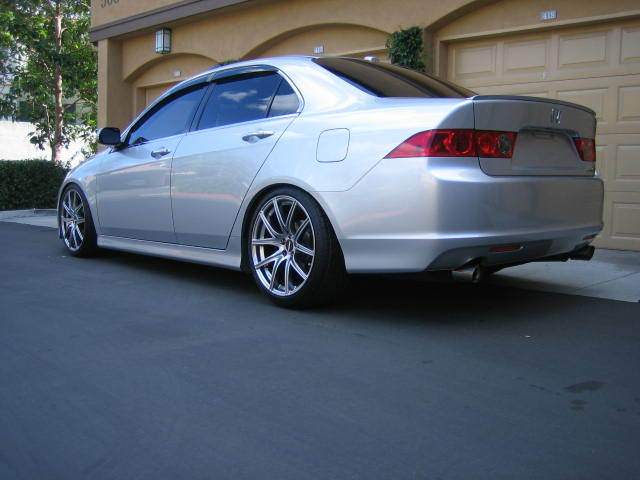 photo 3 Acura TSX custom wheels AME Tracer FS01 18x8.0, ET +35, tire size 215/40 R18. 18x9.0 ET+40 225/40 R18