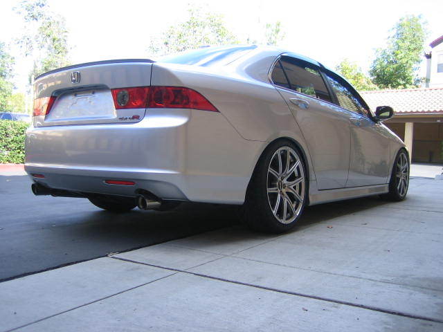 photo 4 Acura TSX custom wheels AME Tracer FS01 18x8.0, ET +35, tire size 215/40 R18. 18x9.0 ET+40 225/40 R18