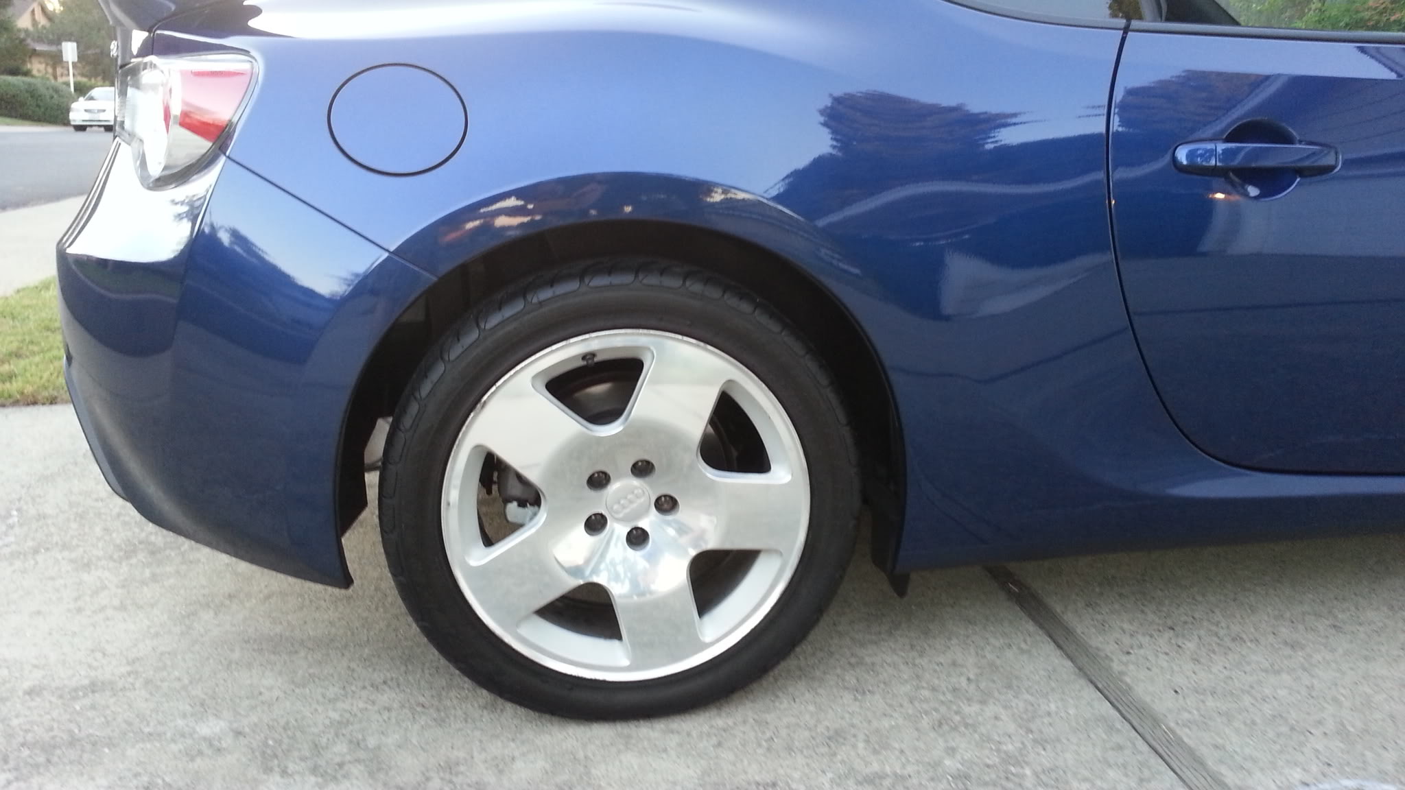 photo 1 Subaru BRZ custom wheels OEM Audi TT 17x7.5, ET +32, tire size X R17. x ET