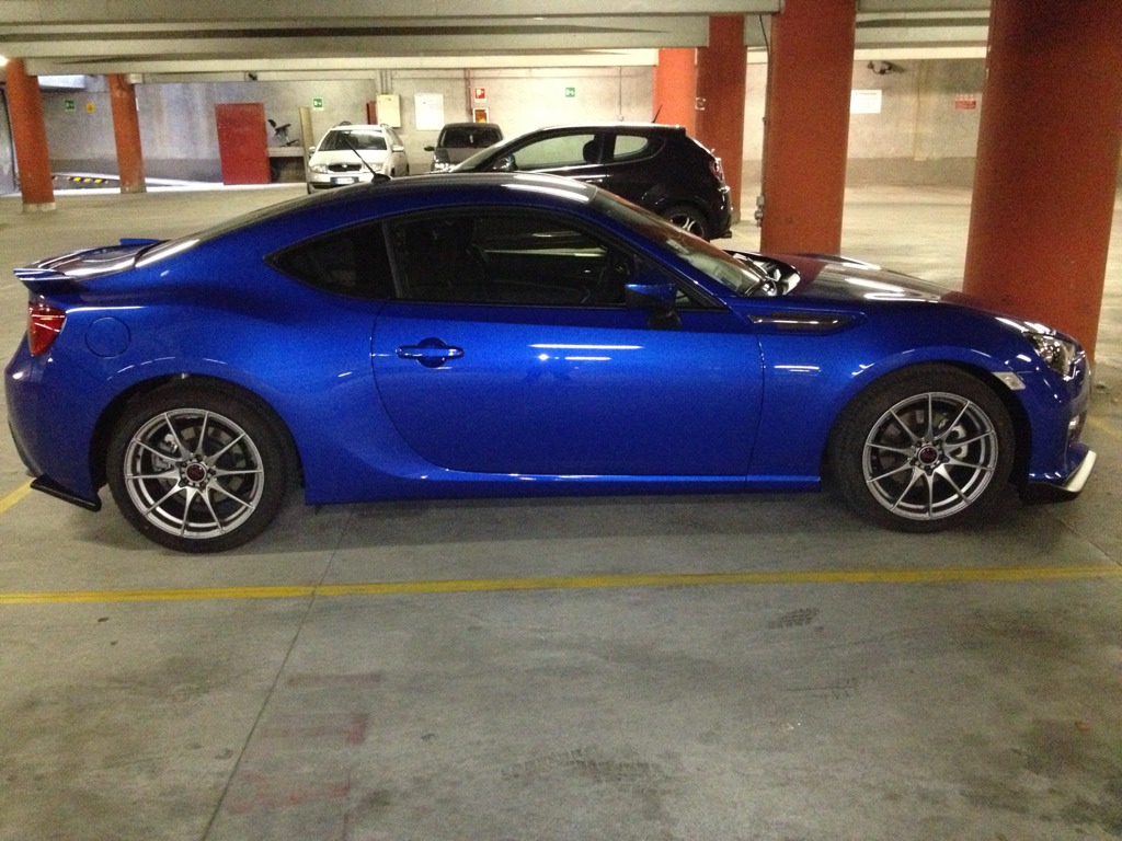 photo 1 Subaru BRZ custom wheels OZ Formula HLT 17x7.5, ET +35, tire size X R17. x ET 