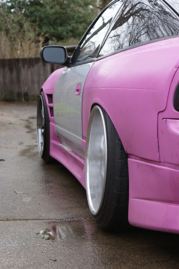 photo 1 Nissan S13 custom wheels Enkei RPF-1 18x10.5, ET +15, tire size 235/40 R18. 18x12.0 ET-1 275/35 R18