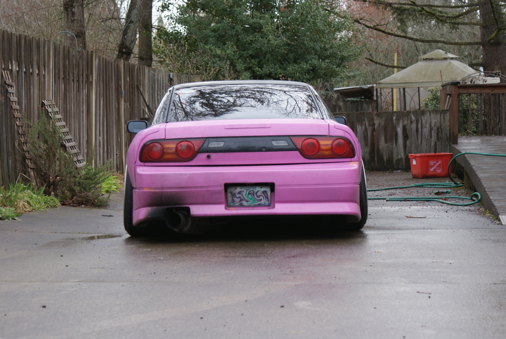 photo 3 Nissan S13 custom wheels Enkei RPF-1 18x10.5, ET +15, tire size 235/40 R18. 18x12.0 ET-1 275/35 R18