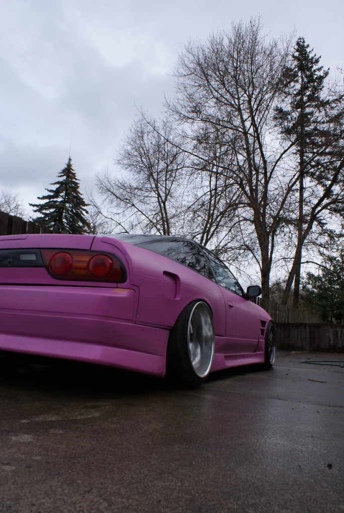 photo 4 Nissan S13 custom wheels Enkei RPF-1 18x10.5, ET +15, tire size 235/40 R18. 18x12.0 ET-1 275/35 R18