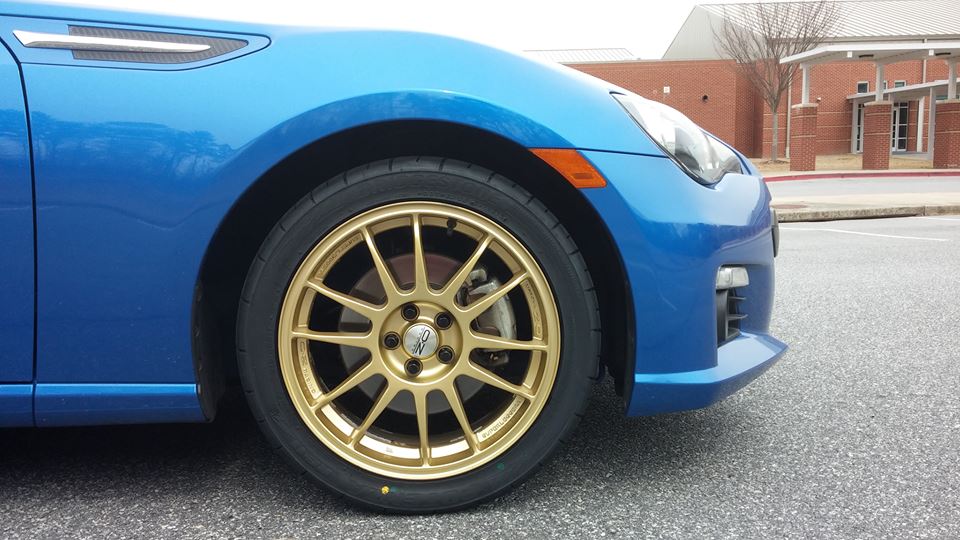 photo 1 Subaru BRZ custom wheels OZ Superleggera 17x7.0, ET +48, tire size X R17. x ET 