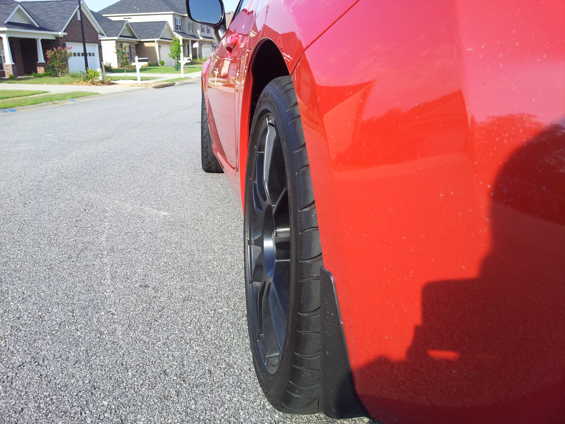 photo 2 Scion FR-S custom wheels OZ Ultraleggera 18x8.0, ET +48, tire size 245/35 R18. x ET 
