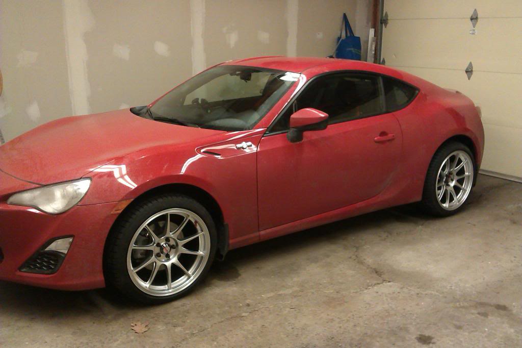photo 1 Scion FR-S custom wheels Phat Fux Ballzy 18x9.0, ET +35, tire size 245/35 R18. x ET 