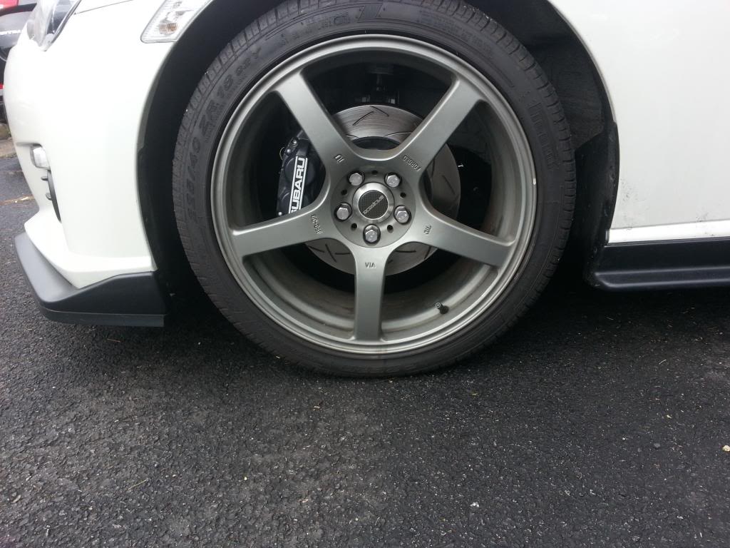 photo 1 Subaru BRZ custom wheels Prodrive GC-05F 18x8.0, ET +46, tire size 225/40 R18. x ET