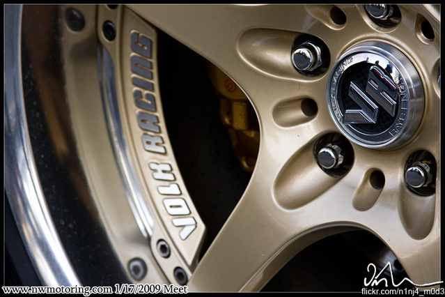 photo 6 Infiniti G35 custom wheels Rays Engineering Volk Racing SF-Challenge 19x9.5, ET +15, tire size 255/35 R19. 19x10.5 ET+23 285/35 R19