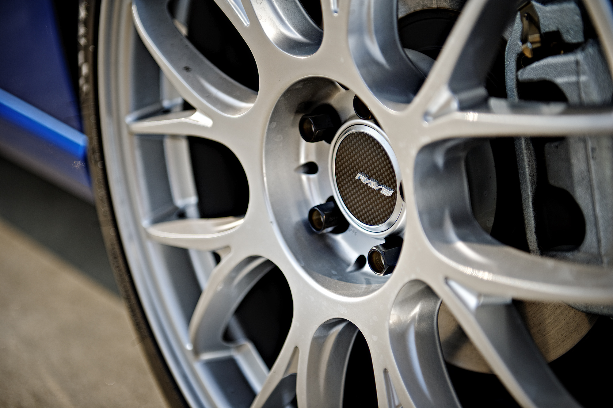 photo 1 Subaru BRZ custom wheels Rays Homura 2X86GT 18x8.0, ET +36, tire size X R18. x ET