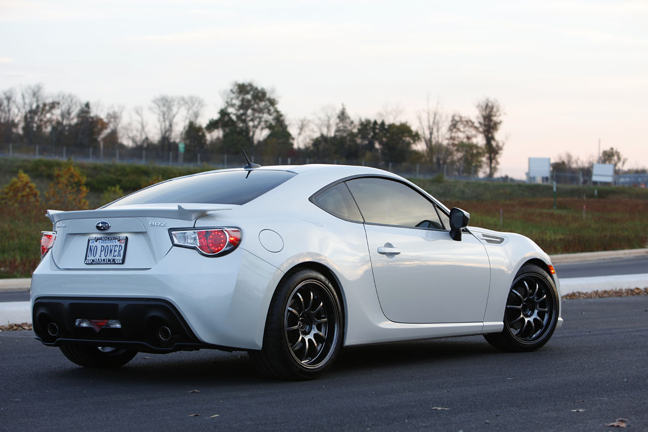 photo 1 Subaru BRZ custom wheels Rota D-Force 18x8.5, ET +48, tire size 225/40 R18. 18x9.5 ET+40 255/35 R18