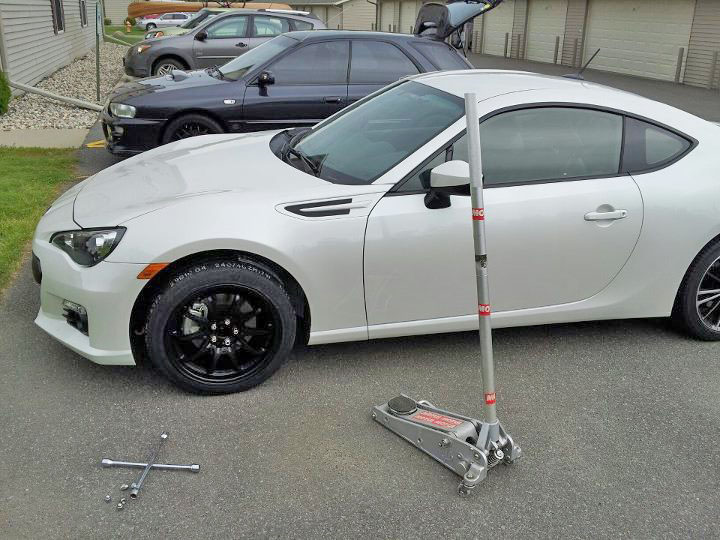 photo 1 Subaru BRZ custom wheels Rota DPT 17x9.0, ET +42, tire size 245/40 R17. x ET