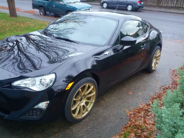 photo 1 Scion FR-S custom wheels Rota G-force 18x9.0, ET +35, tire size 235/40 R18. x ET 