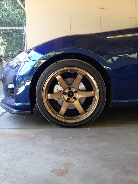 photo 3 Subaru BRZ custom wheels Rota Grid 18x8.5, ET +44, tire size X R18. x ET
