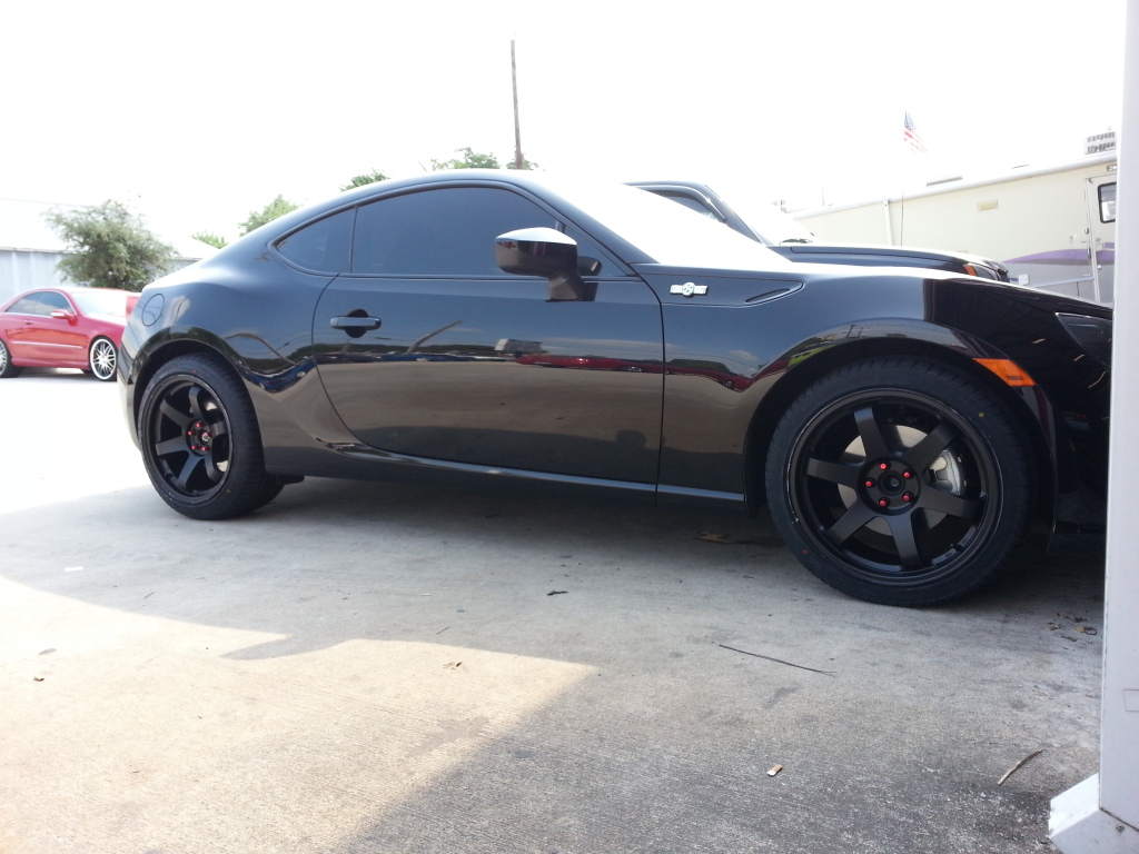 photo 7 Scion FR-S custom wheels Rota Grid 18x8.5, ET +44, tire size 225/40 R18. 18x9.5 ET+38 245/40 R18