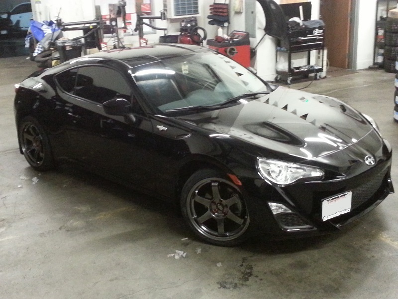 photo 1 Scion FR-S custom wheels Rota Grid 18x, ET , tire size 225/40 R18. x ET 255/35 R