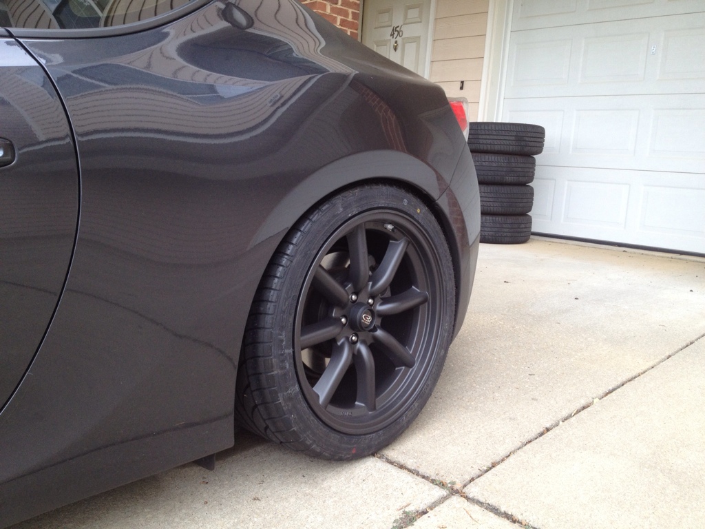 photo 8 Scion FR-S custom wheels Rota RKR 18x8.5, ET +44, tire size 245/40 R18. 18x9.5 ET+44 265/35 R18