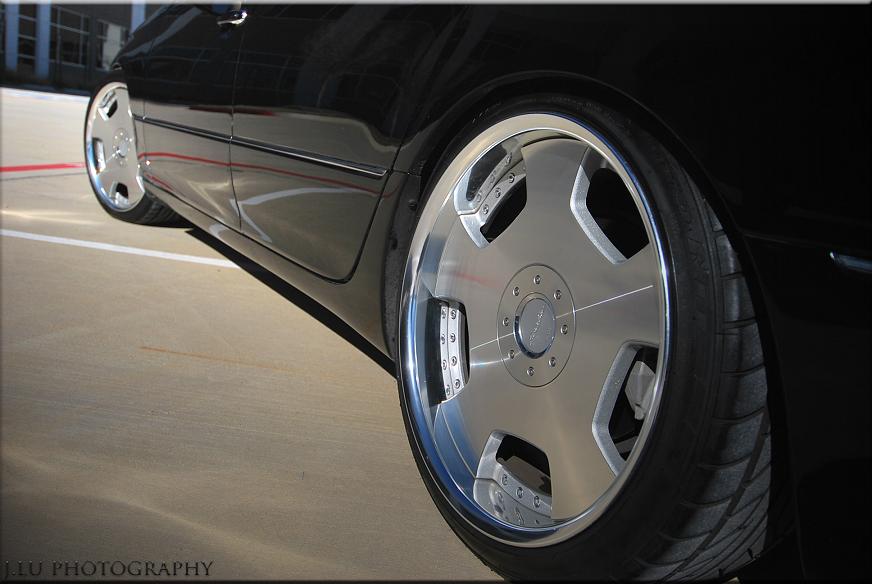 photo 3 Lexus LS 430 custom wheels Work Euroline DZ 20x9.0, ET +38, tire size 245/35 R20. 20x10.0 ET+44 255/35 R20