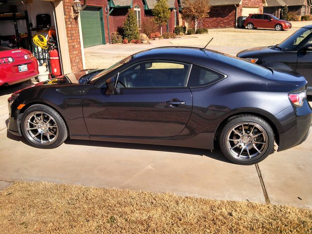 photo 4 Scion FR-S custom wheels Rota Titan 17x9.0, ET +45, tire size 245/40 R17. x ET 