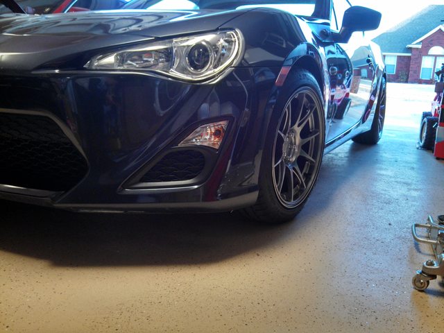 photo 1 Scion FR-S custom wheels Rota Titan 17x9.0, ET +45, tire size 245/40 R17. x ET 