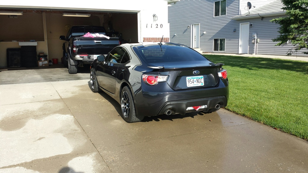 photo 3 Subaru BRZ custom wheels Rota Titan 17x9.0, ET +42, tire size 245/40 R17. x ET