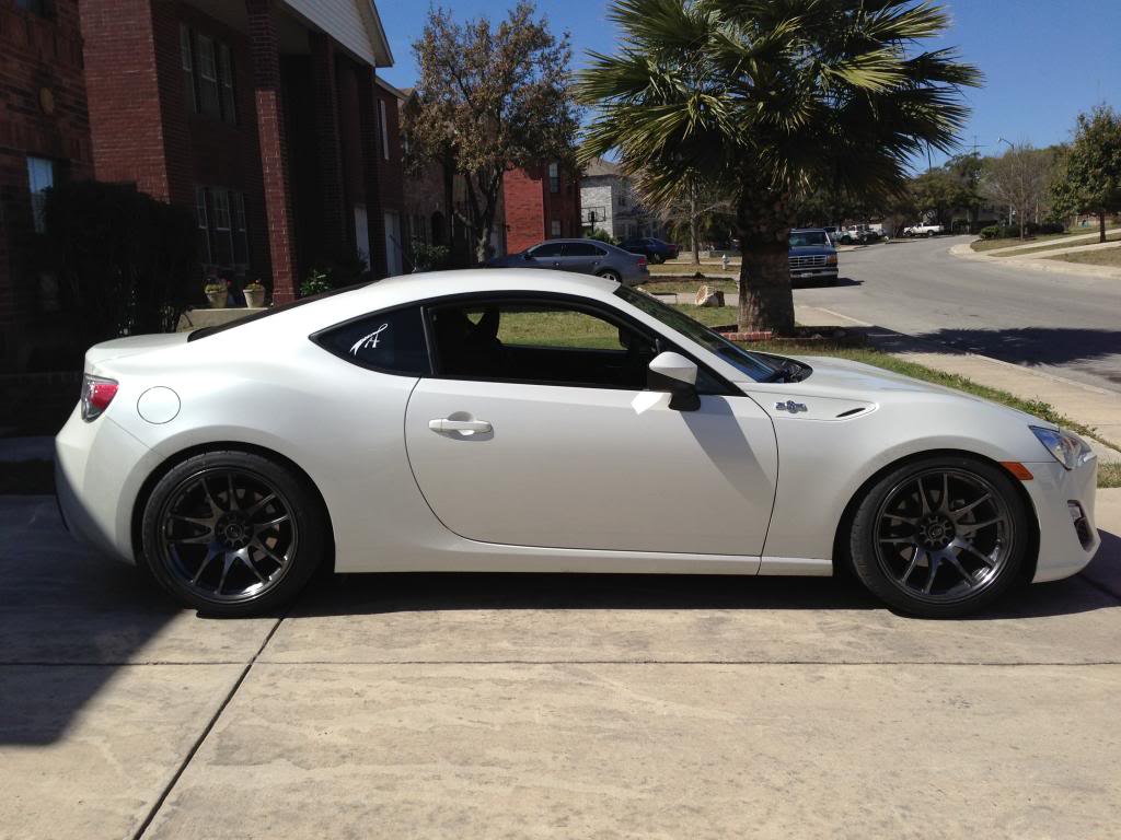 photo 3 Scion FR-S custom wheels Rota Torque 18x9.5, ET +35, tire size 255/35 R18. x ET 