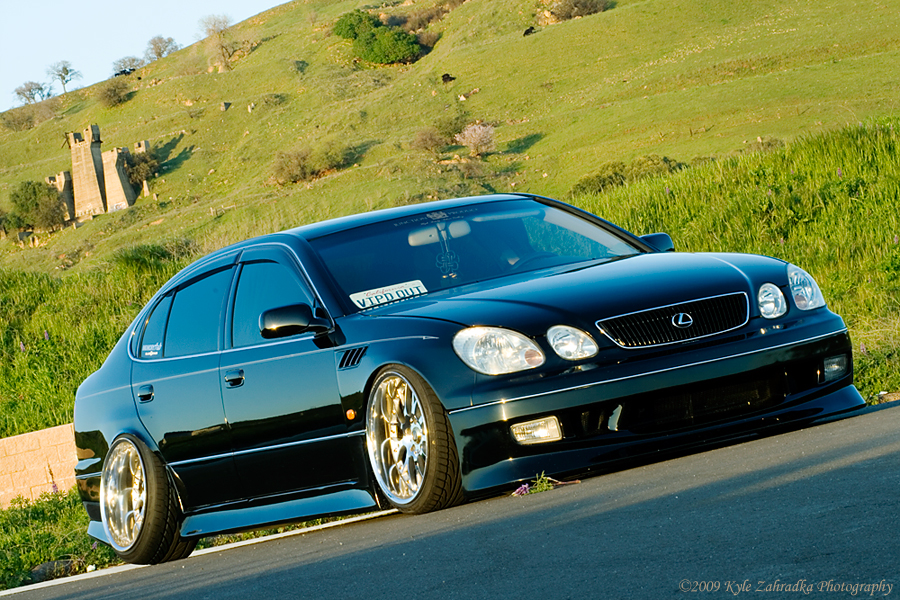 photo 3 Lexus GS 400 custom wheels Weds Kranze ERM 19x9.5, ET -19, tire size 215/35 R19. 19x11.5 ET-51 255/35 R19