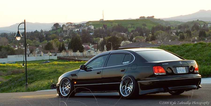photo 5 Lexus GS 400 custom wheels Weds Kranze ERM 19x9.5, ET -19, tire size 215/35 R19. 19x11.5 ET-51 255/35 R19