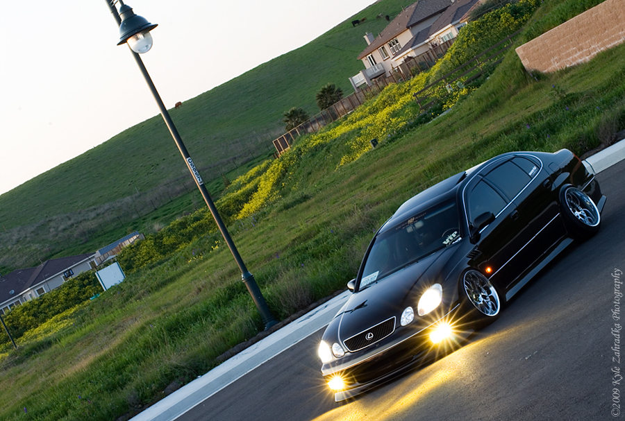 photo 8 Lexus GS 400 custom wheels Weds Kranze ERM 19x9.5, ET -19, tire size 215/35 R19. 19x11.5 ET-51 255/35 R19