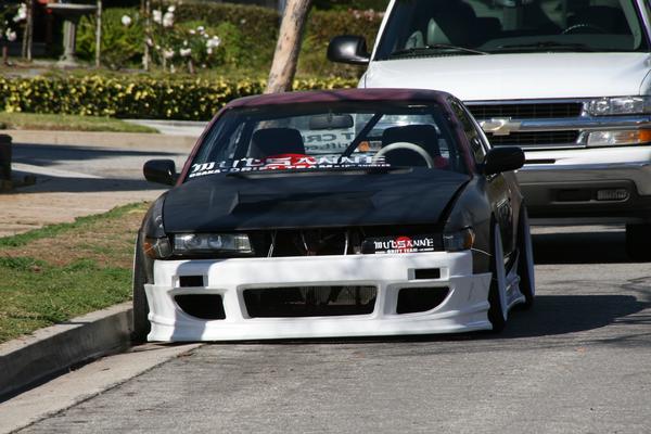photo 1 Nissan S13 custom wheels Falken Hanabi 17x9.0, ET -5, tire size 215/40 R17. x ET 215/40 R