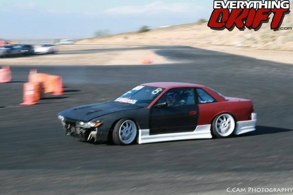 photo 2 Nissan S13 custom wheels Falken Hanabi 17x9.0, ET -5, tire size 215/40 R17. x ET 215/40 R