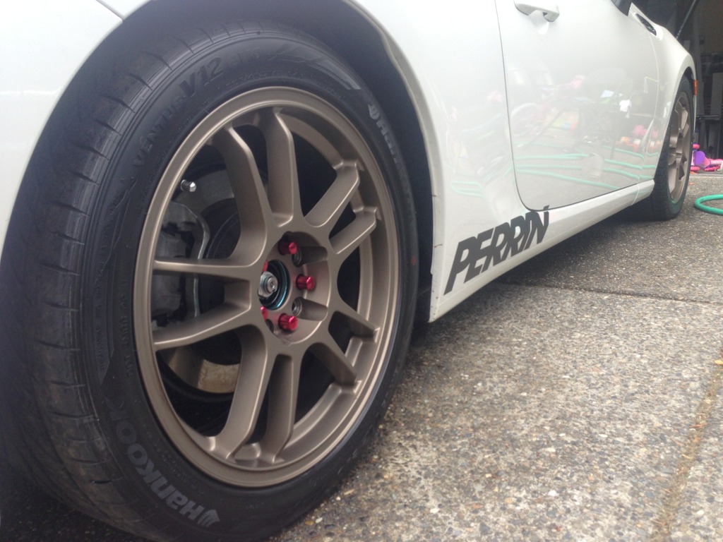 photo 1 Subaru BRZ custom wheels Tenzo DC-5 17x7.0, ET +42, tire size 225/45 R17. x ET 