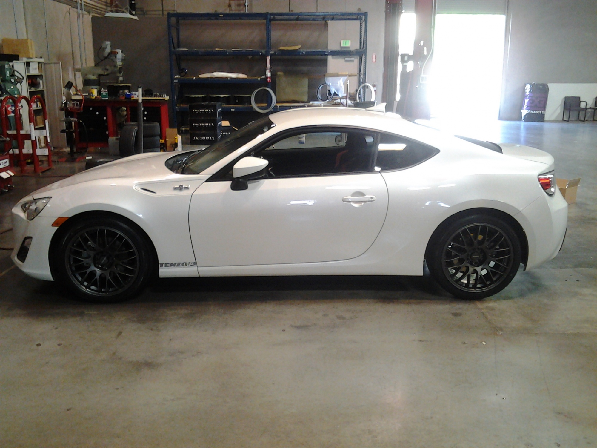 photo 2 Scion FR-S custom wheels Tenzo Type-M 18x8.0, ET +37, tire size X R18. x ET