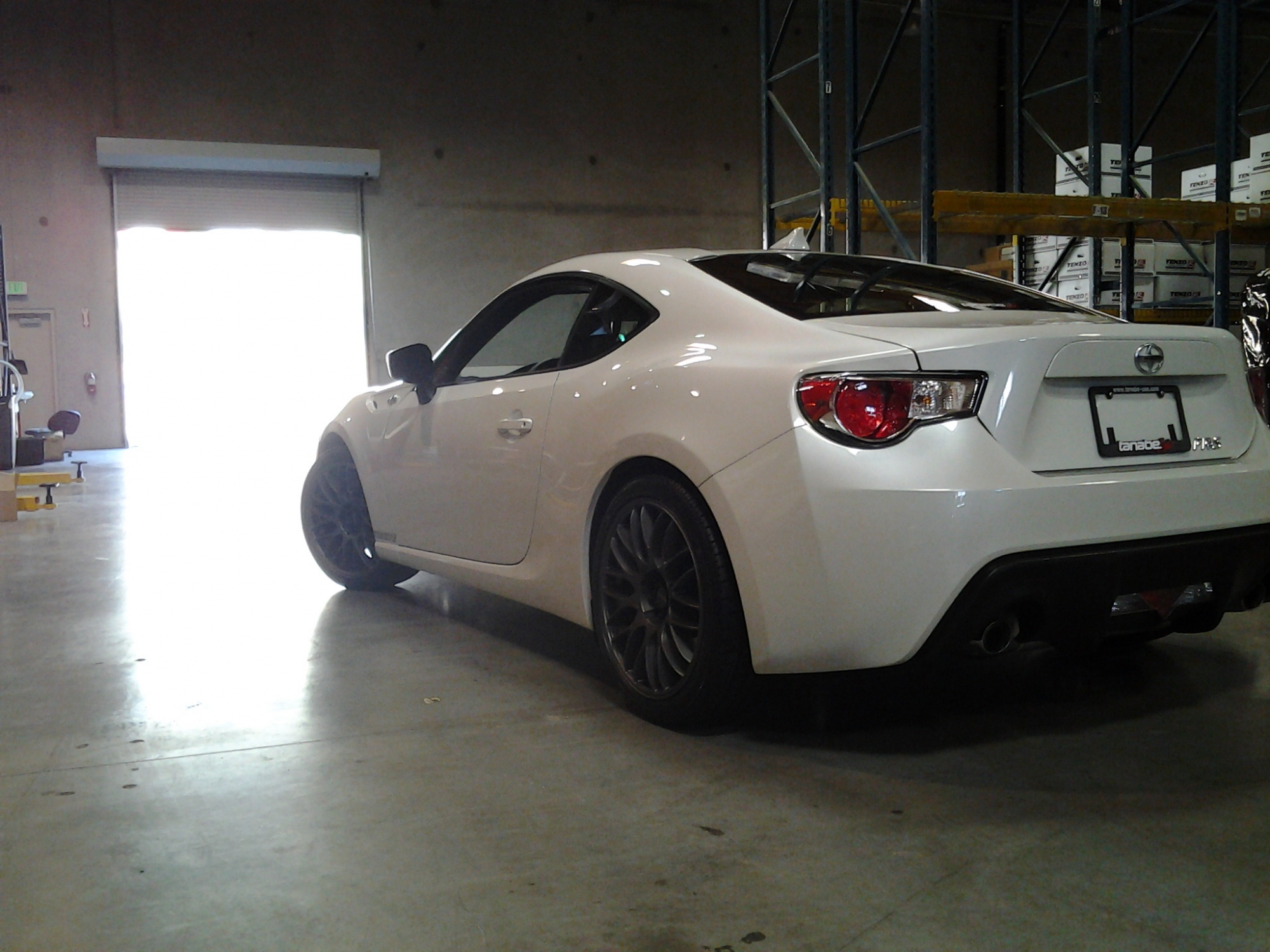 photo 1 Scion FR-S custom wheels Tenzo Type-M 18x8.0, ET +37, tire size X R18. x ET