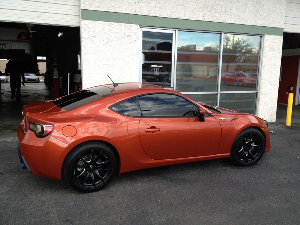 photo 4 Scion FR-S custom wheels Traklite Angle 18x9.0, ET +40, tire size X R18. x ET