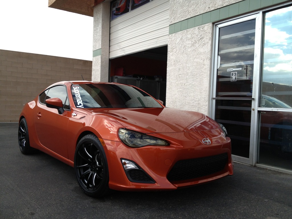 photo 5 Scion FR-S custom wheels Traklite Angle 18x9.0, ET +40, tire size X R18. x ET