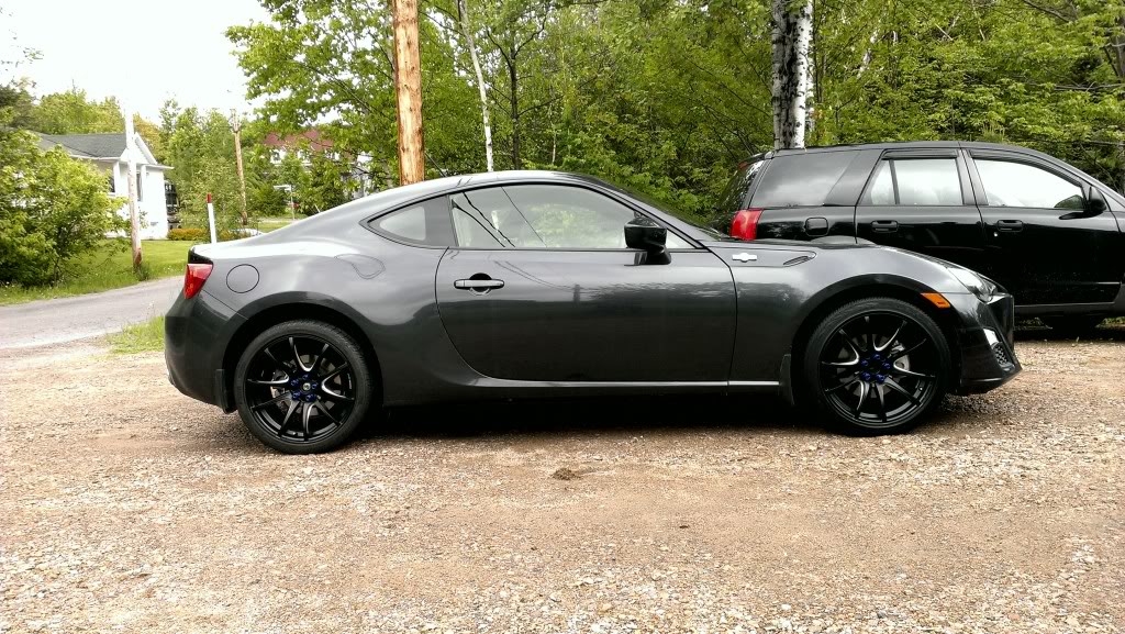 photo 2 Scion FR-S custom wheels Traklite Angle 18x9.0, ET , tire size 245/35 R18. x ET