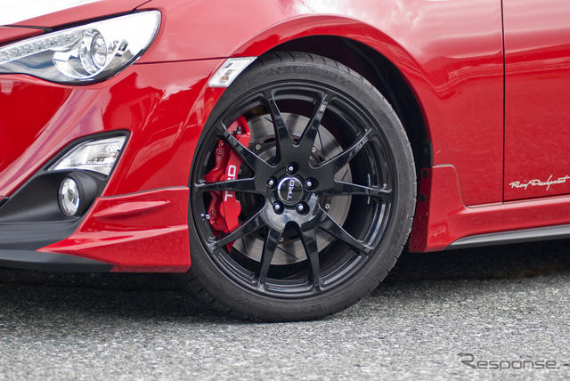 photo 1 Scion FR-S custom wheels TRD SF2 18x7.5, ET +46, tire size X R18. x ET 