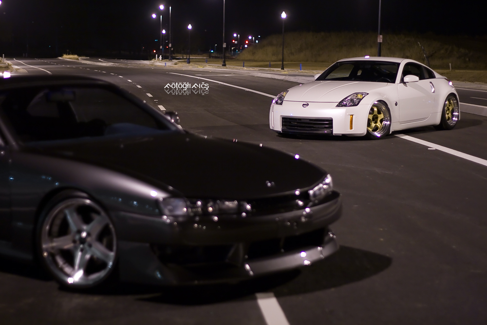 photo 5 Nissan 350Z custom wheels Work Meister S1 19x9.5, ET +24, tire size 245/35 R19. 19x10.5 ET+23 285/35 R19