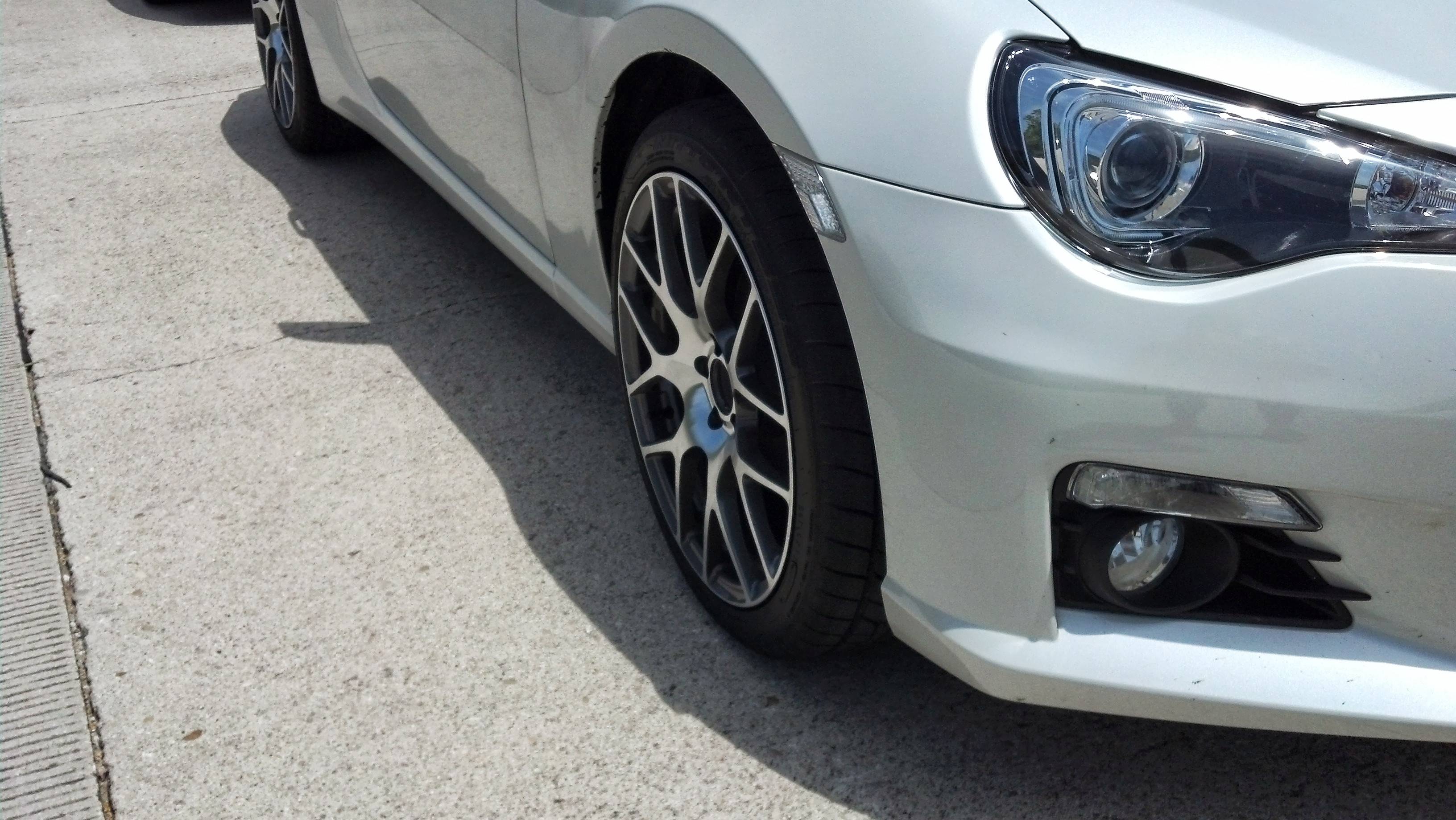 photo 1 Subaru BRZ custom wheels TSW Nurburgring 18x8.0, ET +35, tire size 225/ R18. x ET