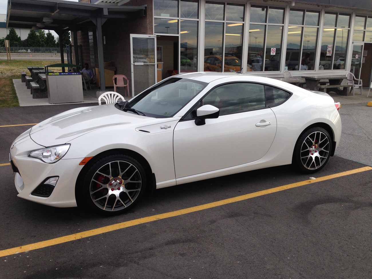 photo 2 Scion FR-S custom wheels TSW Nurburgring 18x, ET , tire size 225/40 R18. x ET 